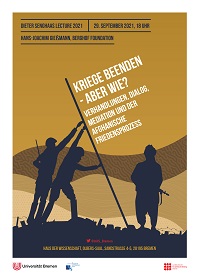 Poster Dieter-Senghaas-Lecture 2021