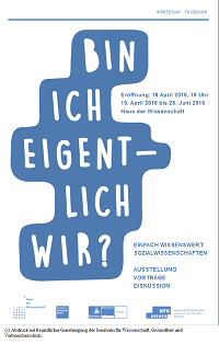 Das Veranstaltungsplakat verwendet mit freundlicher Genehmigung der Senatorin für Wissenschaft, Gesundheit und Verbraucherschutz.